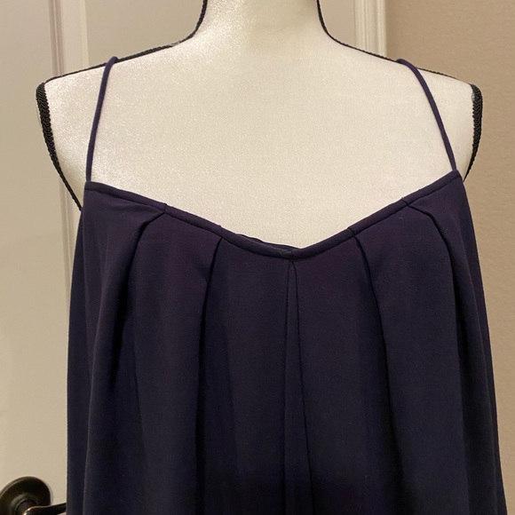 Jump Apparel by Wendye Chaitin Navy Blue Dress - Picture 3 of 12